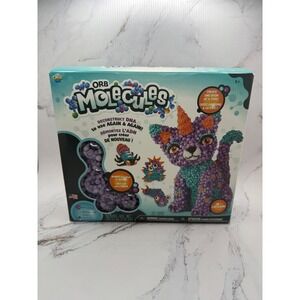 Orb Molecules Caticorn Building Kit Reusable Bonding Spheres Purple Aqua 5+ NEW